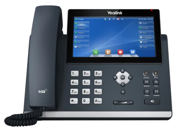 Телефон IP Yealink SIP-T48U черный